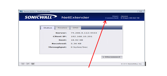 configure sonicwall netextender